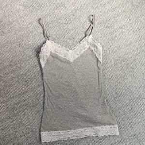 Hollister Lace Trim Tank Top